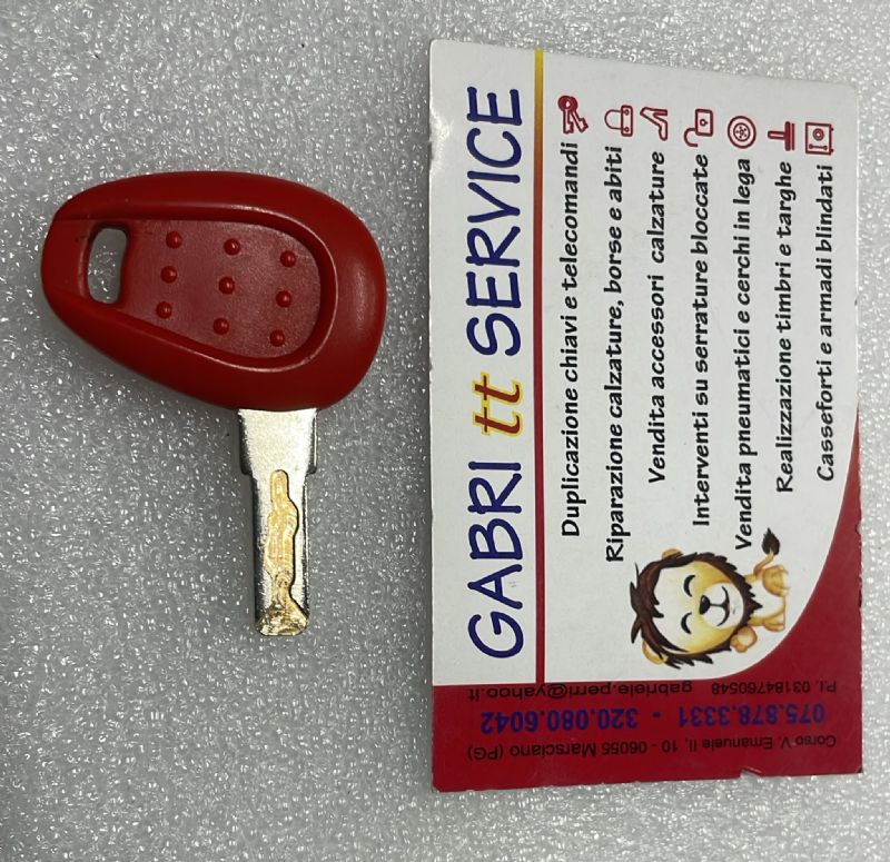 GIVI Mini duplicato chiave tracciata a canale